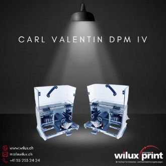 Carl Valentin DPM IV Druckmechanik in linker und rechter Ausführung, optimiert für flexiblen Einsatz in verschiedenen Produktionslinien.