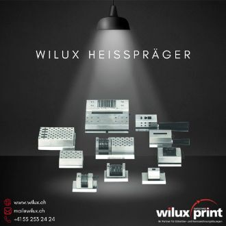 WILUX Prägestempel für Heissprägung, ideal für präzise und langlebige Prägeergebnisse.