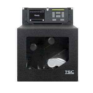 TSC PEX-2000 Serie Frontansicht, zeigt das innovative 6-Zoll Druckmodul mit Farb LCD-Display