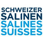 Schweizer Salinen AG Logo in dunkelblauer und hellblauer Schrift, verwendet auf der Testimonial-Seite