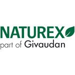 Naturex AG Logo in Grün und Schwarz mit Blattsymbol, verwendet auf der Testimonial-Seite