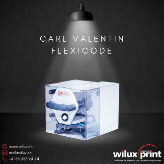 Carl Valentin Flexicode Druckmechanik in der rechten Ausführung, ideal für präzisen und flexiblen Foliendirektdruck in industriellen Anwendungen.