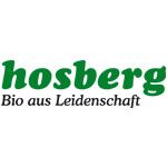 hosberg AG Logo in grüner Schrift mit dem Slogan 'Bio aus Leidenschaft', verwendet auf der Testimonial-Seite