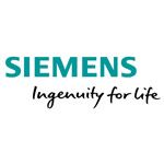 Swisstronics Siemens Logistics AG Logo in Türkis und Schwarz mit dem Slogan 'Ingenuity for Life', verwendet auf der Testimonial-Seite