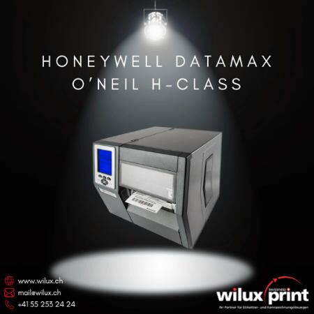 Honeywell Datamax O'Neil H-Class Thermodirekt- und Thermotransferdrucker, robustes Hochleistungsgerät für industrielle Anwendungen, nun End of Life, ersetzt durch die Honeywell PX45 und PX65 Serie.