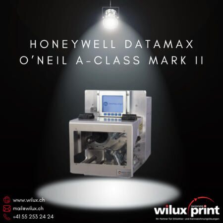 Honeywell Datamax O'Neil A-Class Mark II Thermodirekt- und Thermotransferdrucker, robustes industrielles Druckmodul mit flexiblen Drucktechnologien für industrielle Anwendungen, nun End of Life.