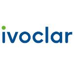 Ivoclar Vivadent AG Logo in blauer Schrift mit grünem Punkt über dem 'i', verwendet auf der Testimonial-Seite