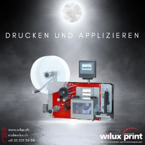 Druck- und Appliziersystem für das präzise Drucken und Applizieren von Etiketten auf Produkte in Produktionslinien. Ideal für Unternehmen in der Lebensmittel- und Pharmaindustrie, die eine flexible und effiziente Etikettierung benötigen.