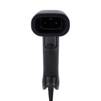 Honeywell Xenon Ultra 1960g - A barcode scanner that stands out for its ergonomic design, equipped with two orange LED lights in the scanning area, and a sleek handle with a wired connection