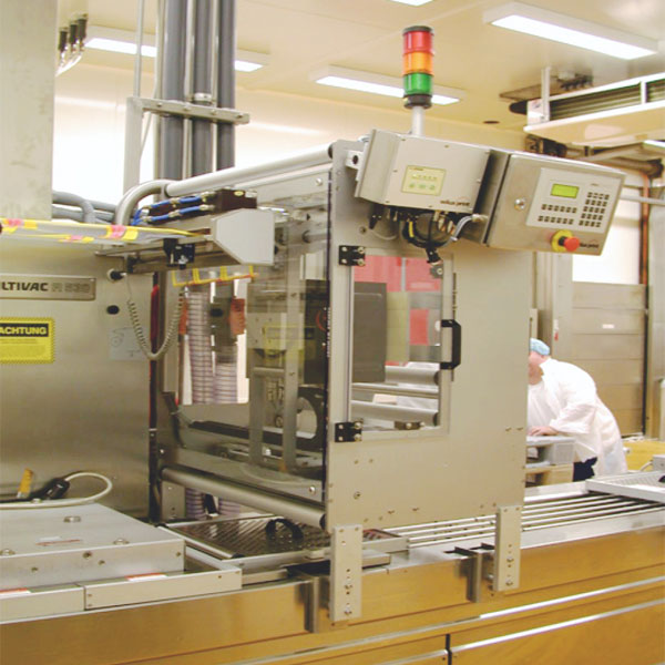 Thermotransfer Direktdruck Maschine WILUX System Multiline Printer DPS1500 in silber und schwarz