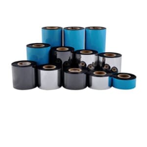 WILUX PRINT Thermotransferbänder in verschiedenen Grössen in blau, schwarz und silber