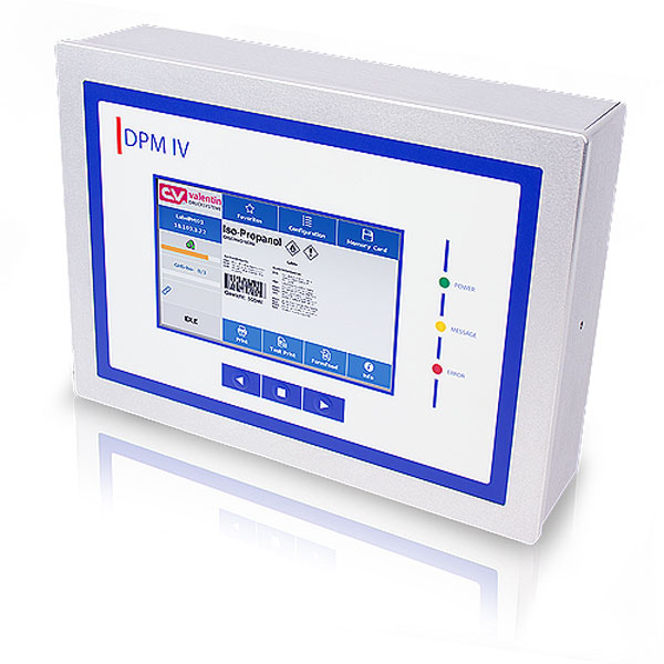 Carl Valentin control unit DPM IV for direct printing machine WILUX System Multiline Printer DPS1500
