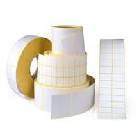 Blanco labels online white on roll in various shapes, sizes and materials