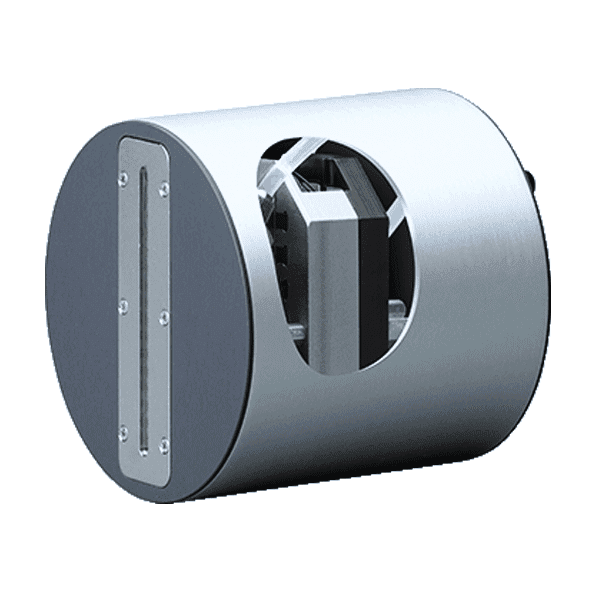 REA JET DOD print head in silver, grey and black