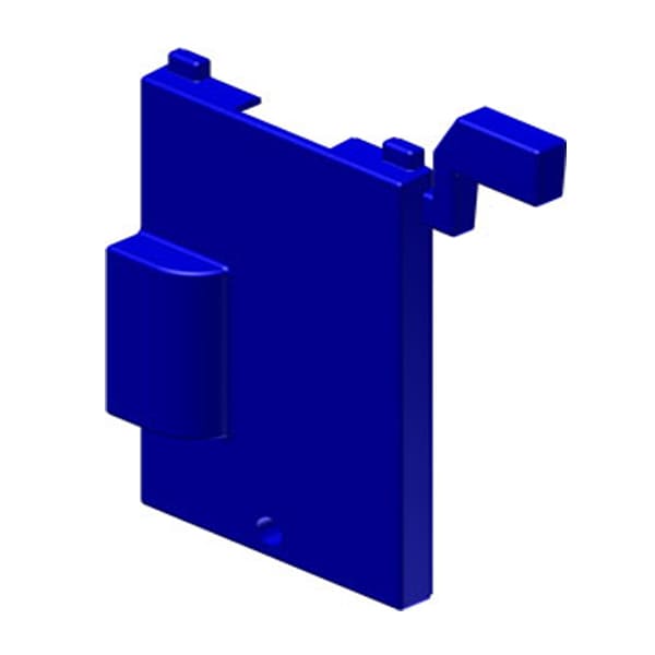 Label printer accessories Carl Valentin Compa III 6 inch photocell dispenser unit in blue
