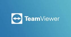 WILUX Support Download TeamViewer mit weissem Text auf hellblauem Hintergrund