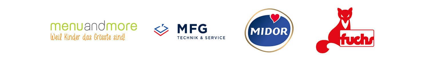 WILUX PRINT Menu and More MFG MIDOR Fuchs Logo