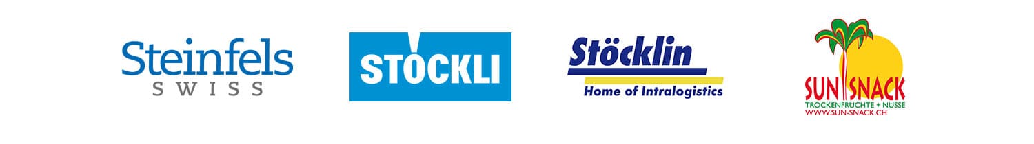 WILUX PRINT Steinfels Stöckli Stöcklin SUN SNACK Logo